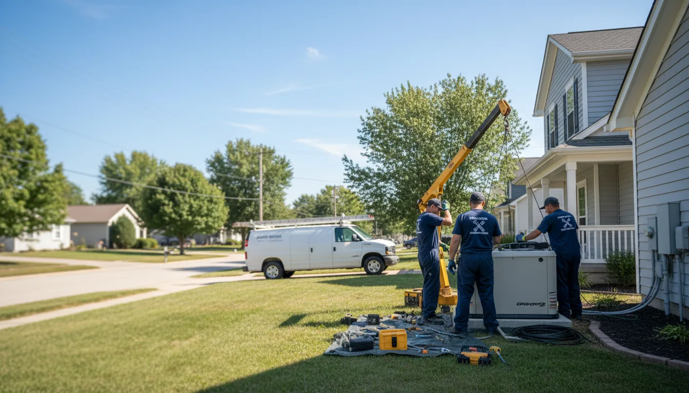 Generator Installation in Rhodes, MI near me